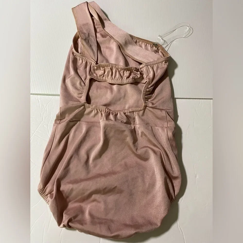Kelle dance lyrical costume mauve blush pink leotard PIECES OF ME 2594 SA adult